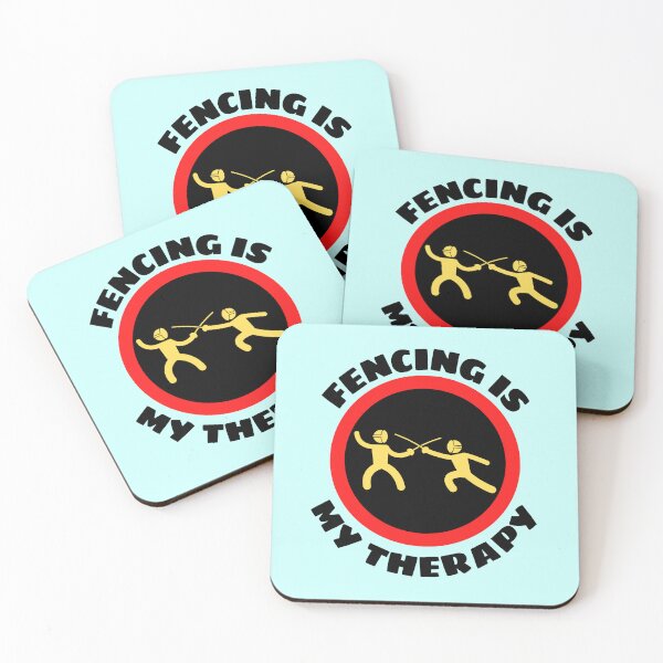 Item preview, Fencing Is My Therapy - Fencer Saying designed and sold by shopaminute.