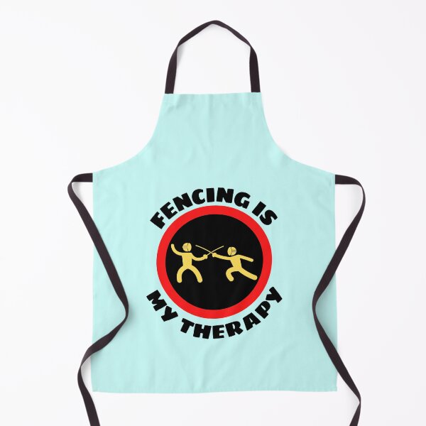 Item preview, Fencing Is My Therapy - Fencer Saying designed and sold by shopaminute.