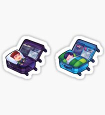 Dan and Phil Travel Buddies Sticker