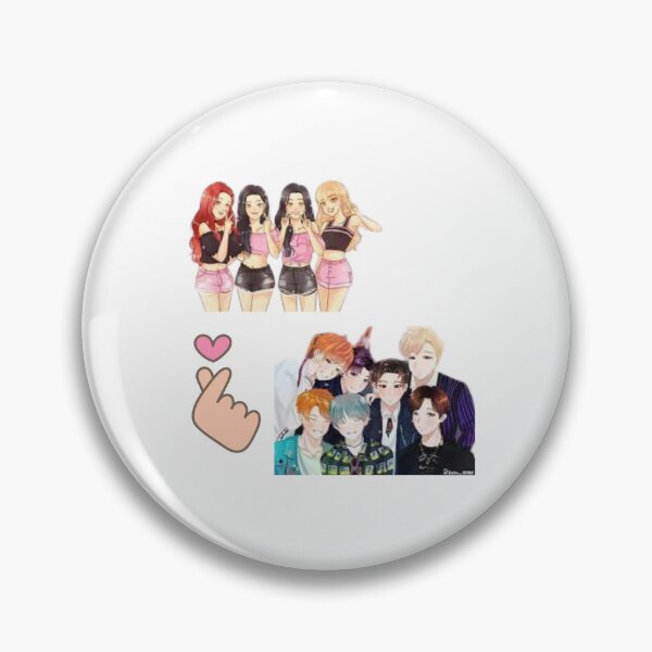 Item preview, BTS and Blackpinks designed and sold by Roshanigraphic.
