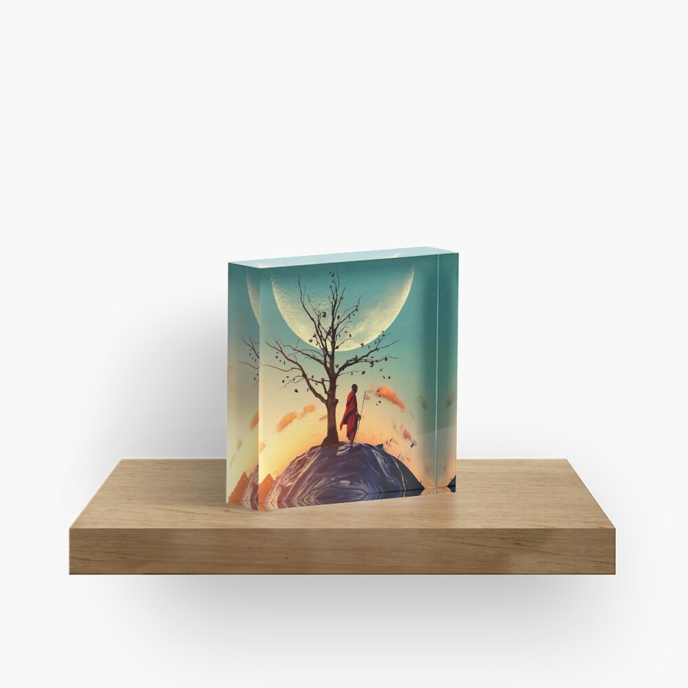Take A Stand Acrylic Block