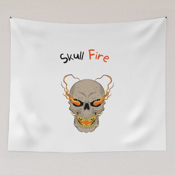 Item preview, memento vivere , skull fire , fire designed and sold by ROBOUE.