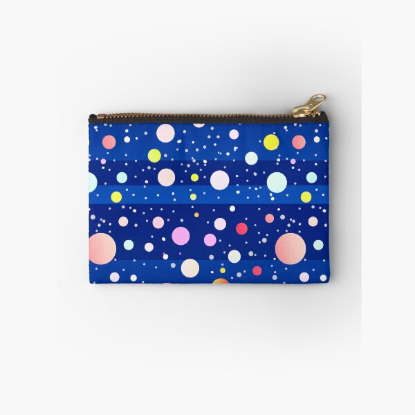 Item preview, Cobalt blue multicolor dots | Multicolor dots pattern designed and sold by lausn.