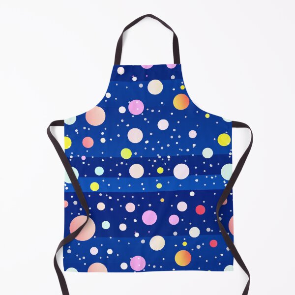 Item preview, Cobalt blue multicolor dots | Multicolor dots pattern designed and sold by lausn.