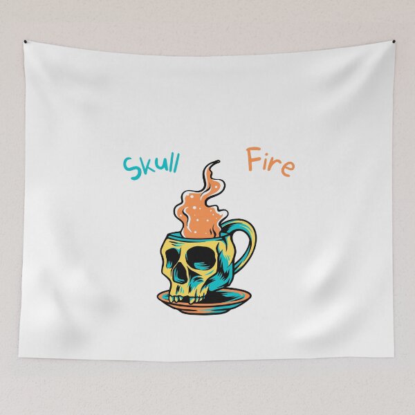 Item preview, memento vivere , skull fire , fire designed and sold by ROBOUE.