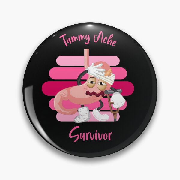 Item preview, tummy ache survivor designed and sold by Jadir.