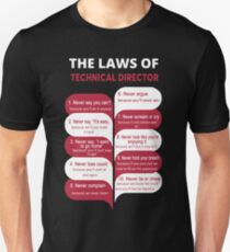 TECHNICAL DIRECTOR BEST DESIGN 2017 Unisex T-Shirt