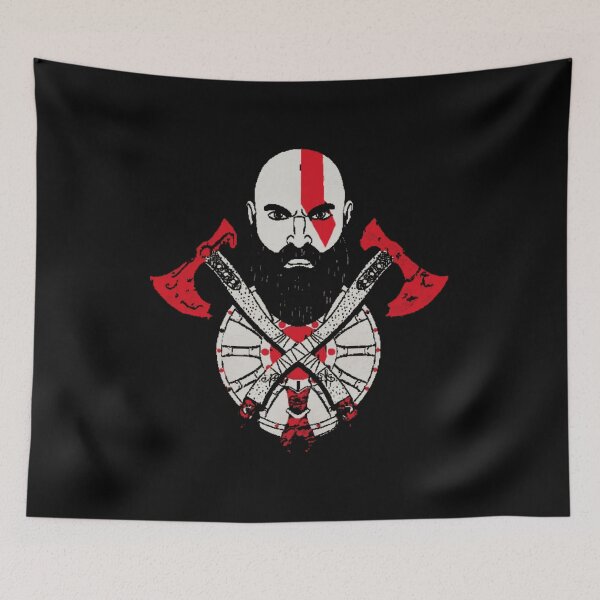 Item preview, Ghost of Sparta God Christmas Gift Fan designed and sold by MagnusStrom.