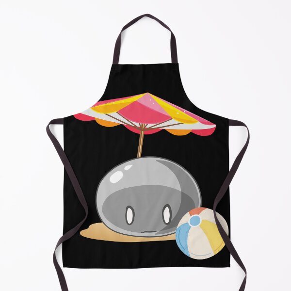 Item preview, Kawaii Silver Slime on Beach | Summer Emote designed and sold by BBMarioni.