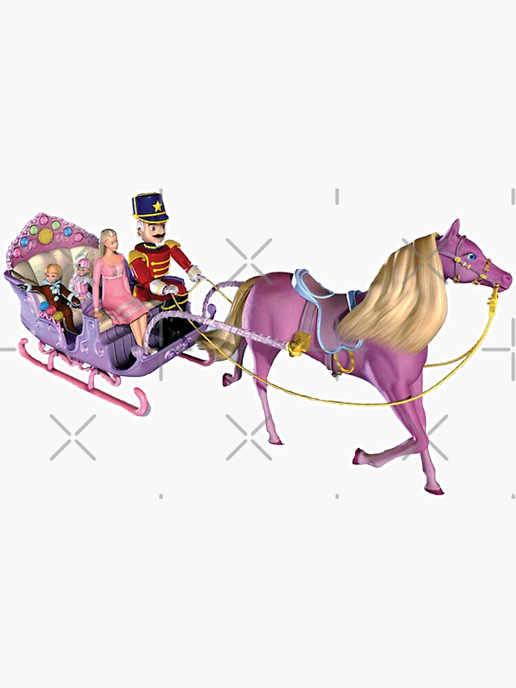 "Barbie in the nutcracker!" Sticker for Sale by Marijeta16 Redbubble
