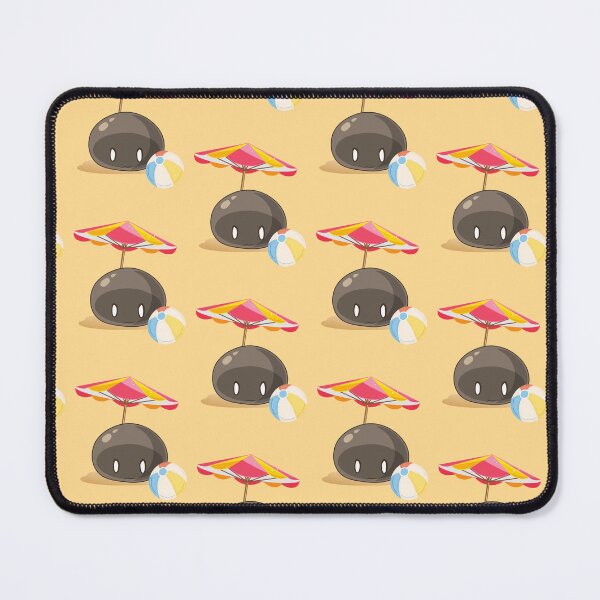 Item preview, Kawaii Brown Slime on Beach | Summer Emote designed and sold by BBMarioni.