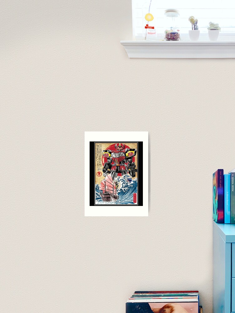 Wall Art Print Megazord in japan, Gifts & Merchandise