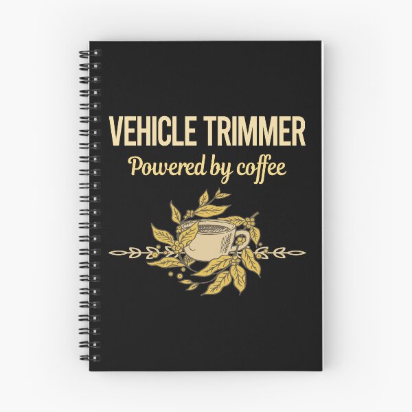 Item preview, Powered By Coffee Vehicle Trimmer designed and sold by trinayolkcelia.