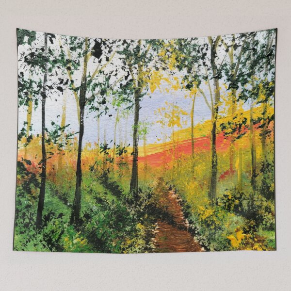 Item preview, Paintings from the country, afternoon sun designed and sold by Anke Franikowski.