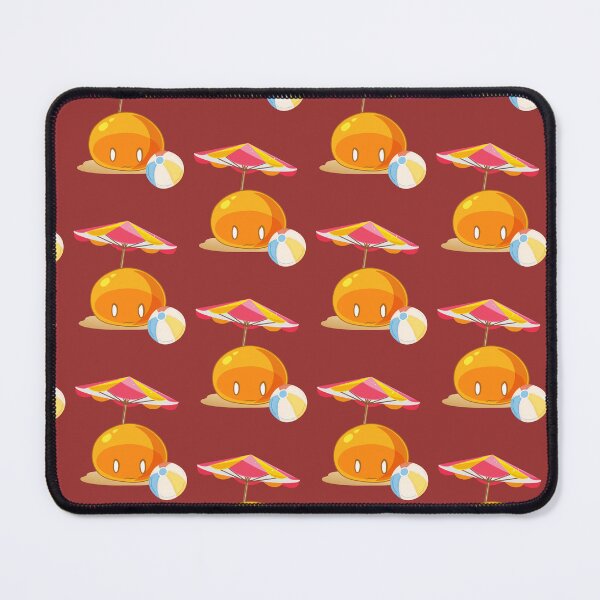 Item preview, Kawaii Orange Slime on Beach | Summer Emote designed and sold by BBMarioni.