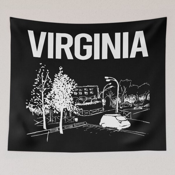 Item preview, Street Sketch Virginia designed and sold by bettyn9wp.