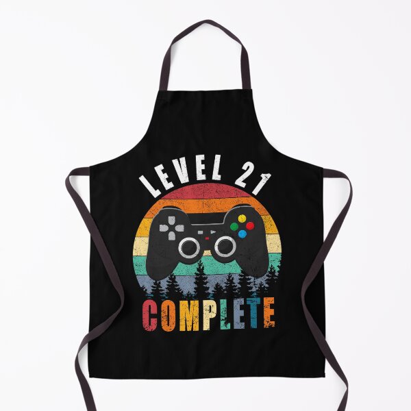 Item preview, Level 21 Complete Retro Vintage 21st Birthday Gift For Gamer designed and sold by PansyBoyd.