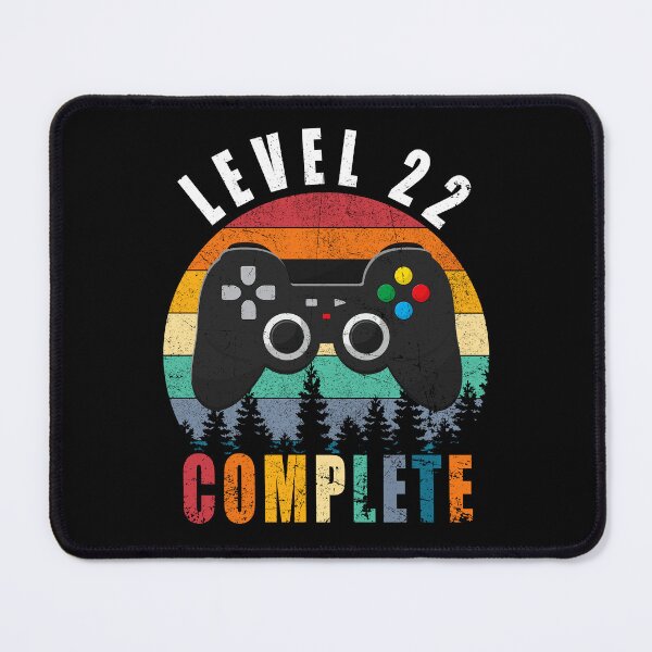Item preview, Level 22 Complete Retro Vintage 22nd Birthday Gift For Gamer designed and sold by PansyBoyd.