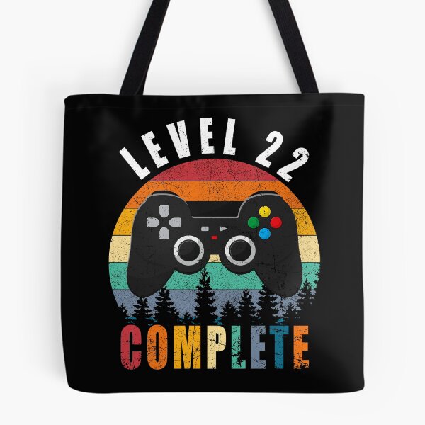 Item preview, Level 22 Complete Retro Vintage 22nd Birthday Gift For Gamer designed and sold by PansyBoyd.