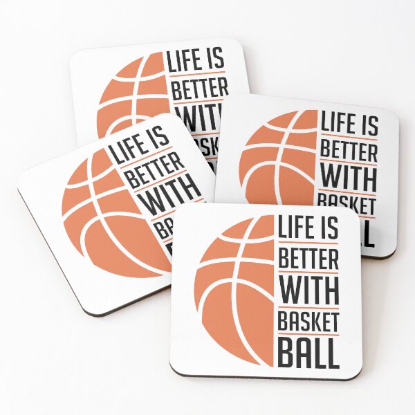 Item preview, Life is Better with Basketball Quote Design designed and sold by zubairrmahmud.