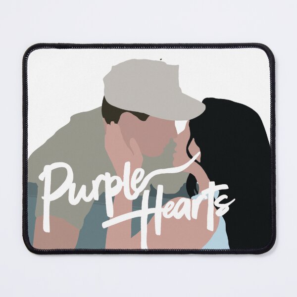 Item preview, Purple hearts movie designed and sold by Cosmyna.