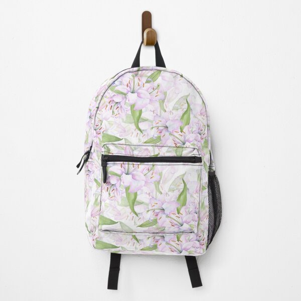 Item preview, White pink lilies designed and sold by babanovaesha.