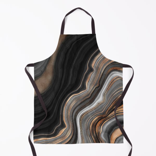 Item preview, Alcohol ink art black marble designed and sold by MysticMarble.