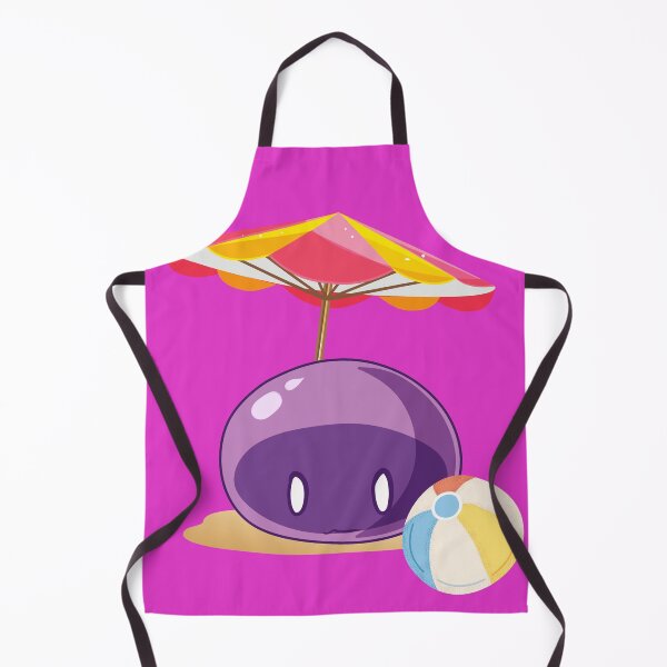 Item preview, Kawaii Purple Slime on Beach | Summer Emote designed and sold by BBMarioni.