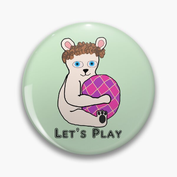Item preview, Lets Play Teddy Bear and Ball #1 designed and sold by Hypnotees.