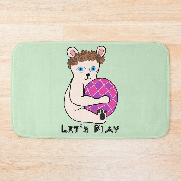 Item preview, Lets Play Teddy Bear and Ball #1 designed and sold by Hypnotees.