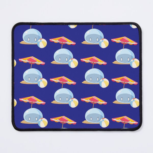 Item preview, Kawaii Blue Slime on Beach | Summer Emote designed and sold by BBMarioni.