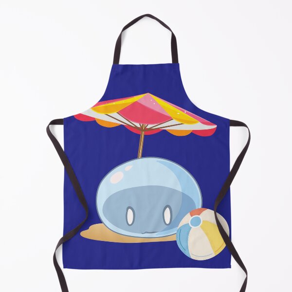 Item preview, Kawaii Blue Slime on Beach | Summer Emote designed and sold by BBMarioni.