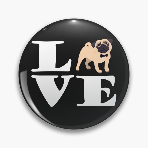 Item preview, Pugs Love Adorable Pug designed and sold by Pugstuff.