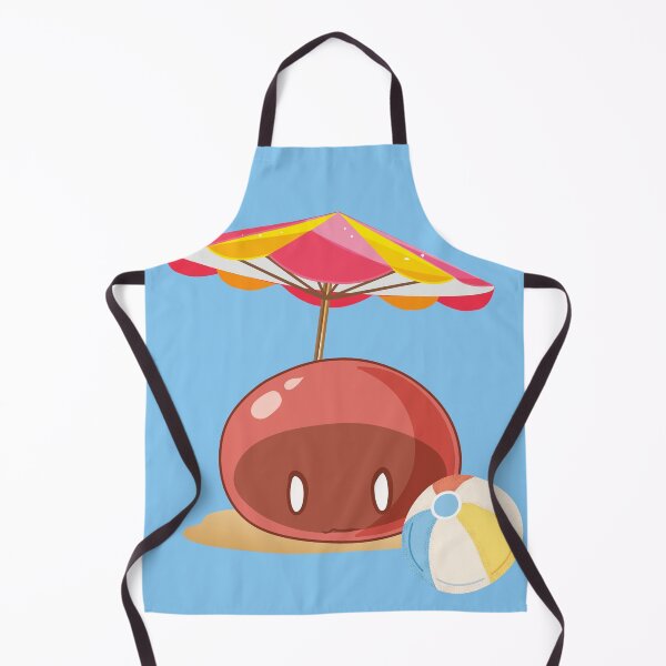 Item preview, Kawaii Red Slime on Beach | Summer Emote designed and sold by BBMarioni.