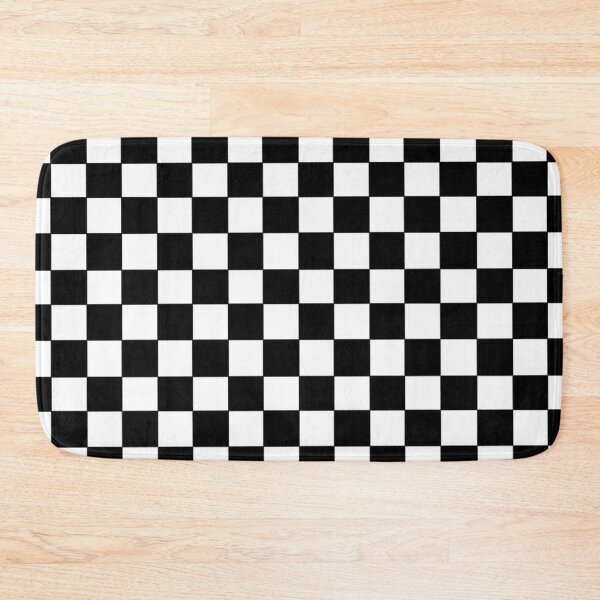 Item preview, Black Checkered Pattern designed and sold by theprintedclub.