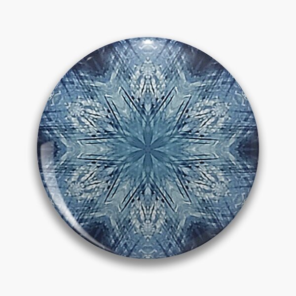 Item preview, Blue Abstract Star Painting designed and sold by KiwiArtistDK.