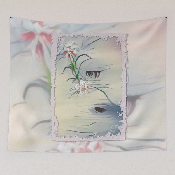 Item preview, Abstract Strange Flowers designed and sold by tabemisa.