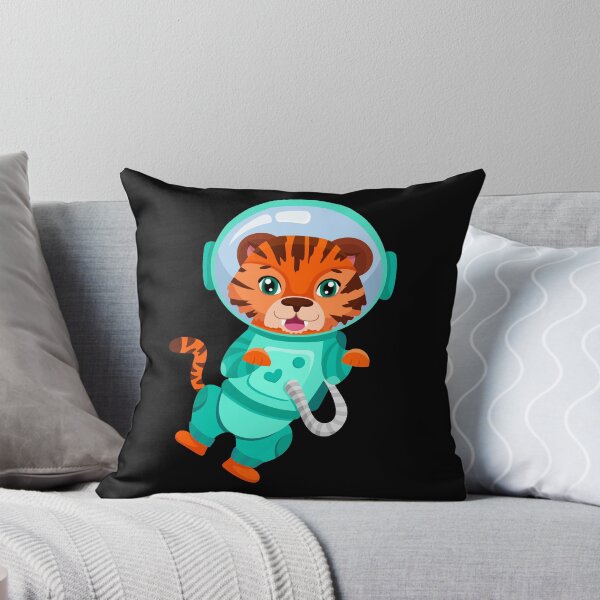 Item preview, Cute Tiger, Astronaut Tiger Space Tiger Tee for Men Women kids designed and sold by Waleedw.