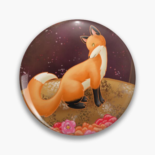 Item preview, Poppy Fox designed and sold by DancingFoxArt.