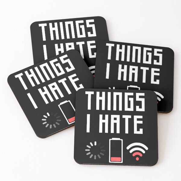 Item preview, Things I Hate designed and sold by darshants.