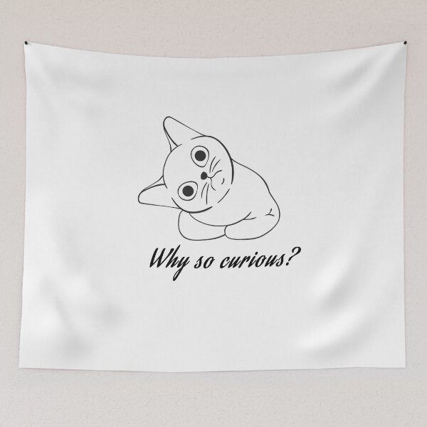 Item preview, Why so curious? designed and sold by We Grow.