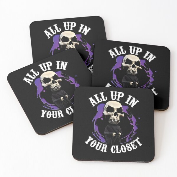 Item preview, Skeleton Secrets | Spooky Secrets | Horror Humor | Funny Skeleton | TM11 designed and sold by triciakitty.