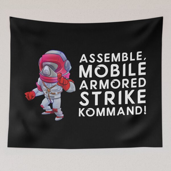 Item preview, Matt Trakker "ASSEMBLE, MOBILE ARMORED STRIKE KOMMAND!" designed and sold by MASKuerade.