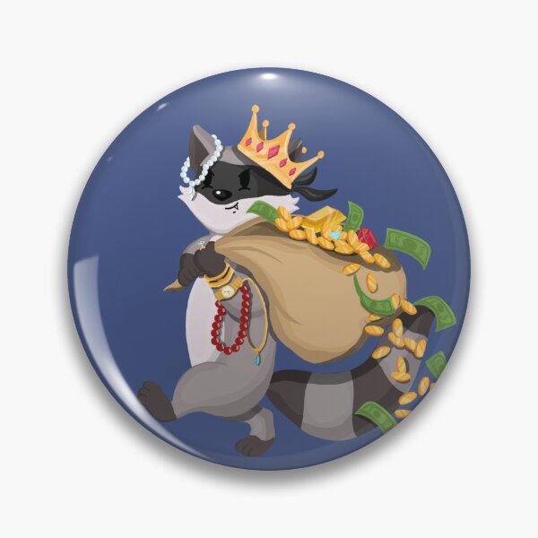 Item preview, Thief racoon   designed and sold by Purplepugprints.