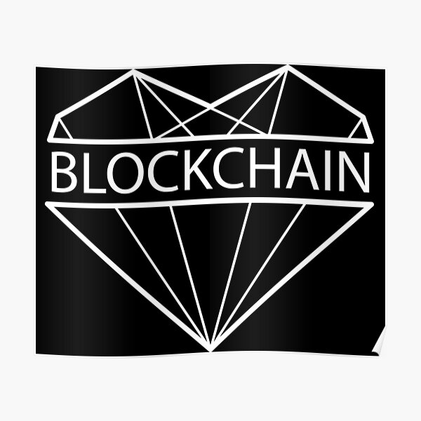I Love Blockchain - Crypto Universe Poster