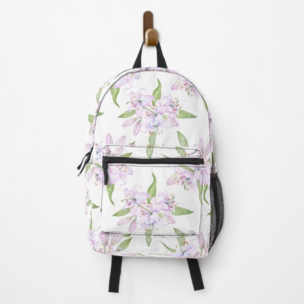 Item preview, White pink lilies designed and sold by babanovaesha.