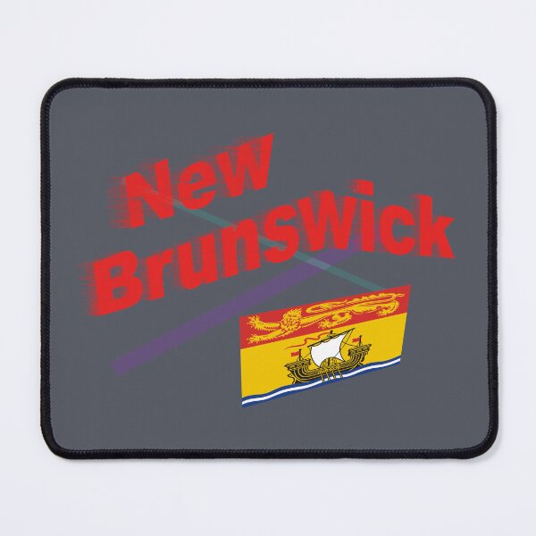 Item preview, New Brunswick Day abstract design designed and sold by lobodelnoir.