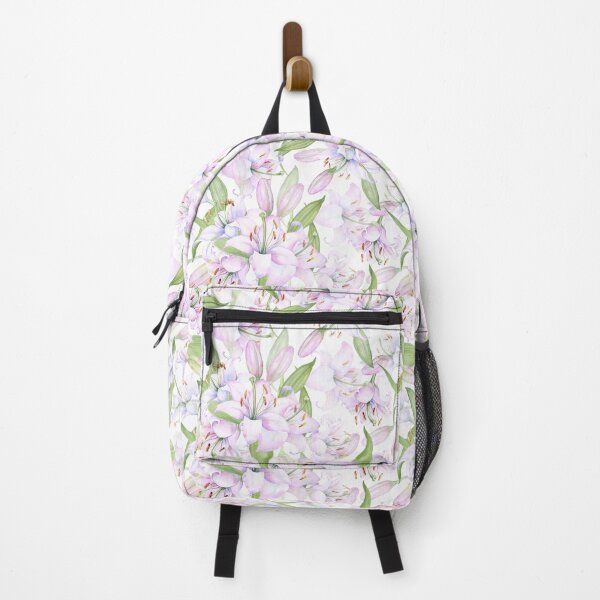 Item preview, White pink lilies designed and sold by babanovaesha.