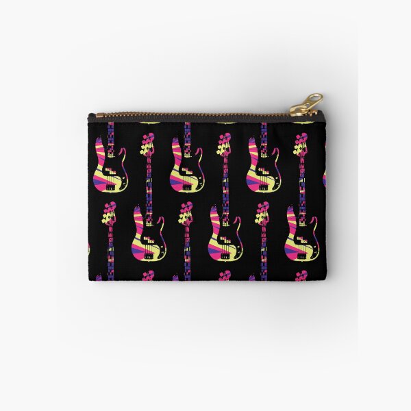 Item preview, Bass Guitar Cutout - Candy Shards designed and sold by QuarterMoon.