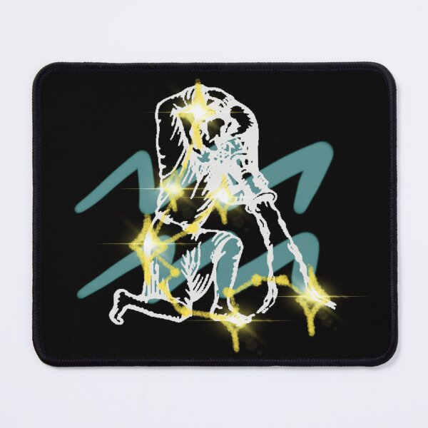 Item preview, Aquarius star sign horoscope January 10th to February 18th birth zodiac designed and sold by AJPaint.